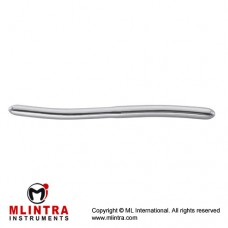 Hegar Uterine Dilator Fig. 1/2 Brass - Chrome Plated, 20 cm - 8" Diameter 1.0 - 2.0 mm Ø